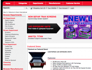 not responsive website design example | desktop